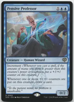 Pensive Professor (63) Secrets of Strixhaven NM - MTG - Image 1