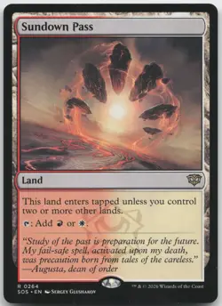 Sundown Pass (264) Secrets of Strixhaven NM - MTG - Image 1