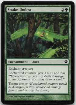 Snake Umbra (207) Rise of the Eldrazi NM - MTG - Image 1