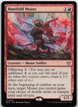 Manifold Mouse (143) Bloomburrow NM - MTG - Image 1