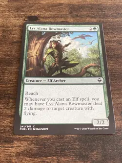 Lys Alana Bowmaster 241/361 Commander Legends MTG Magic The Gathering C9386* - Image 1