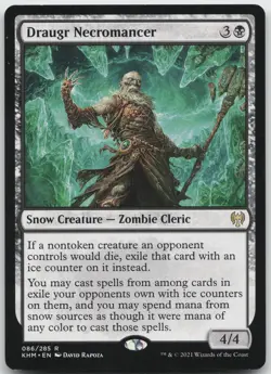Draugr Necromancer (86) Kaldheim NM - MTG - Image 1