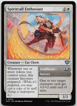 Spiritcall Enthusiast (33) Secrets of Strixhaven NM - MTG - Image 1