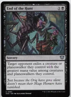 End of the Hunt (81) Secrets of Strixhaven NM - MTG - Image 1