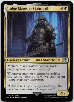 Judge Magister Gabranth (230) FINAL FANTASY NM - MTG - Image 1