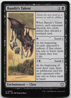 Bandit's Talent (83) Bloomburrow NM - MTG - Image 1