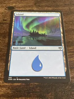 Island Kaldheim 395 MTG Magic The Gathering C7492* - Image 1