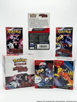 Pokemon SV Destined Rivals Half Booster Box 18 Packs Factory Sealed New TCG - Image 2