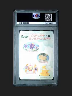 GENGAR Haunter Ghastly Pokemon 1999 Fancy Graffiti Pikachu & Others #22 PSA 9 - Image 3