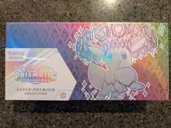 Pokemon Scarlet & Violet Prismatic Evolutions Eevee Super Premium Collection - Image 1