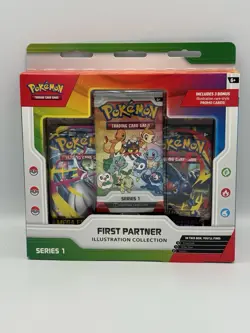 Pokemon First Partner Illustration Collection: Series 1 New & Sealed In-hand - Image 1