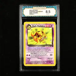 TQG 8.5 NM-MT+ 2000 Pokemon ENG Dark Kadabra #39/82 - Image 1
