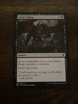 Altar's Reap Battle for Zendikar 103/274 MTG Magic The Gathering D6519* - Image 1