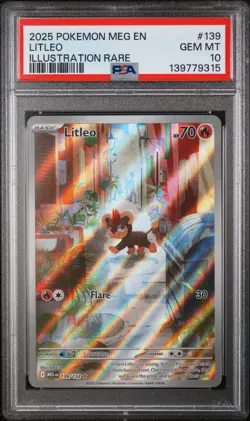 2025 Pokemon Meg En-Mega Evolution Litleo #139 - Image 1