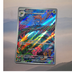 Pokemon Gloom SV03 Obsidian Flames Illustration Rare Full Art Holo 80 HP 198/197 - Image 1
