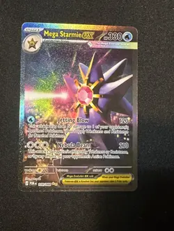Mega Starmie EX 118/088 SIR Pokemon TCG Perfect Order - Image 1