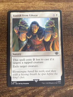 Banish from Edoras 0001 The Lord of the Rings MTG Magic The Gathering L3508* - Image 1