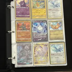Pokemon TCG Binder Collection Lot Ultra Rare Secret Promo Holfoil Celebi Lucario - Image 3