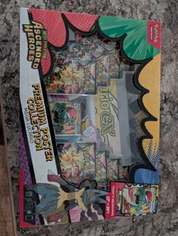 Pokemon TCG: Ascended Heroes Premium Poster Collection Mega Lucario Sealed Box - Image 1