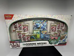 Pokemon TCG Scarlet & Violet 151 Blooming Waters Premium Collection Box NEW - Image 1