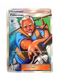 Fisherman SV83/SV94 Hidden Fates: Shiny Vault Holo - LP - Pokemon TCG - SKUA026 - Image 1