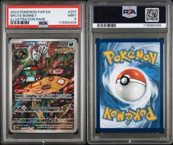 2023 Pokemon Brute Bonnet 207/182 Sv04: Paradox Rift Holo PSA 9 Mint - Image 3