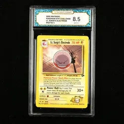 TQG 8.5 NM-MT+ 2000 Pokemon ENG Lt.Surge's Electrode #52/132 U - Image 1