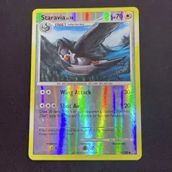 Pokemon TCG Stormfront Reverse Holo Staravia 52/100 - Image 1