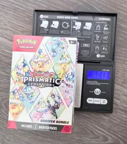 Pokemon Prismatic Evolutions Booster Bundle 160.33g VERY HEAVY! Factory Sealed! - Image 1