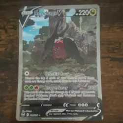 Pokemon Regidrago V Ultra Rare Alt Full Art Holo 184/195 Silver Tempest EN - Image 1