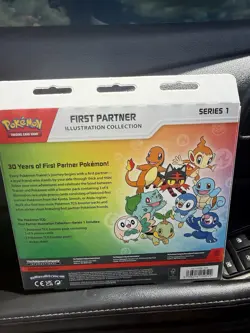 Pokemon TCG First Partner Illustration Collection Series 1 Promo Booster Box - Image 2