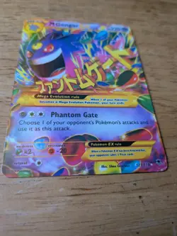 Pokemon Phantom Gate - Mega M Gengar EX 121/119 Secret Rare - Image 3