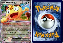 Meowth ex Double Rare 062/088 Perfect Order Near Mint - Image 3