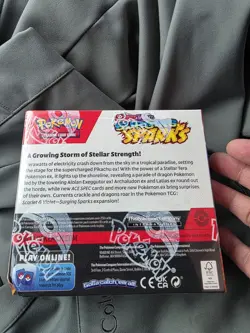 Pokemon TCG Scarlet & Violet Surging Sparks Booster Box Pack - Factory Sealed - Image 3
