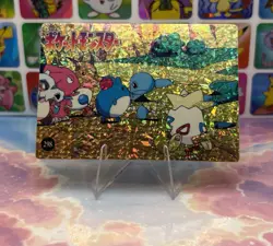 Pokemon Pikachu HOLO Vintage Pocket Monsters Prism Sticker 1998 Bandai Ninetndo - Image 2