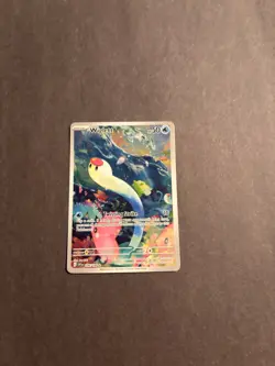 Pokemon TCG Wiglett 206/198 Holo Illustration Rare Scarlet & Violet - Image 1