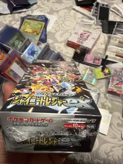 Pokemon TCG Japanese Shiny Treasure EX Booster Box 10 Booster Packs, Sealed/New - Image 2