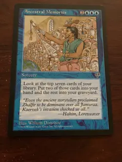 Magic the Gathering MTG Ancestral Memories Mirage C1262* - Image 1