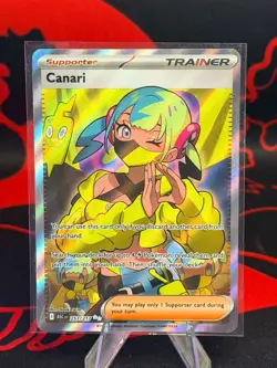 Pokemon TCG Canari 257/217 Ascended Heroes Full Art Ultra Rare Holo Trainer - Image 1