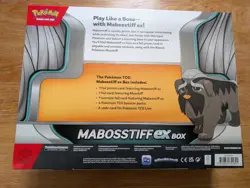 Pokemon TCG Mabosstiff ex Box - New Sealed - Image 2