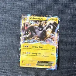 Pokemon TCG Zekrom EX BW38 Cosmos Black White - Image 1