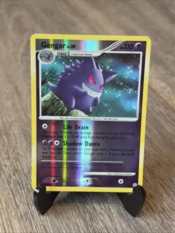 Pokemon Gengar TCG 27/130 Diamond and Pearl Base Reverse Holo Near Mint - Image 2
