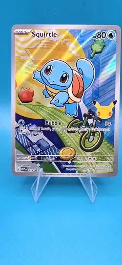 Squirtle 039 Full Art Promo First Partner Collection 30th Anniversary Pokemon #2 - Image 1