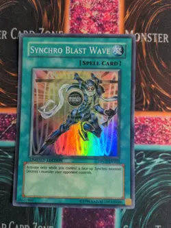 Yu-Gi-Oh! Synchro Blast Wave DPCT-ENY03 Limited Super Rare NM - Image 1
