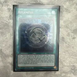 YUGIOH ALIN-EN059 Regenesis Secret Rare Card 1st Ed M/NM - Image 2