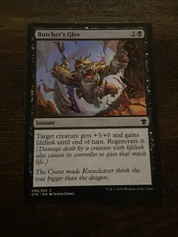 Butcher's Glee Dragons of Tarkir 90/264 MTG Magic The Gathering D6525* - Image 1