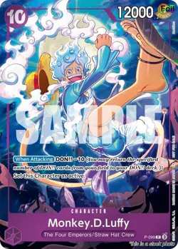 Monkey.D.Luffy [OP-PR - P-099] - NM [Foil] TCG One Piece - Image 1