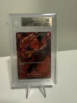 2022 RORONOA ZORO One Piece Romance Dawn OP01-025 ALT ART BGS 10 English - Image 1