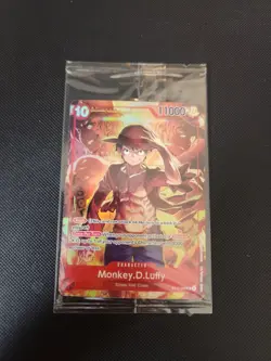 Monkey D. Luffy SR ST10-006 - Treasure Booster Promo - One Piece TCG Sealed - Image 1