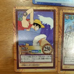 One Piece Carddass Hyper Battle Luffy 7 Set - Image 5